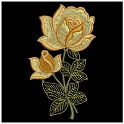 Yellow Roses 03(Md) machine embroidery designs