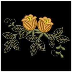 Yellow Roses 10(Md) machine embroidery designs