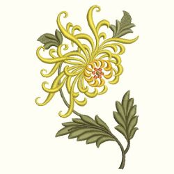 Chrysanthemums 01(Lg) machine embroidery designs