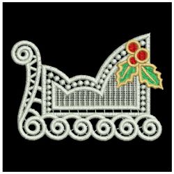 FSL Christmas Sleigh machine embroidery designs