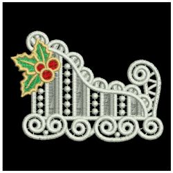 FSL Christmas Sleigh 02 machine embroidery designs