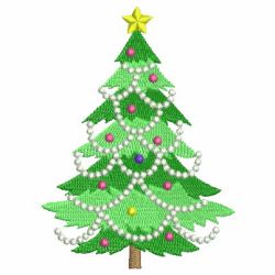 Christmas Trees machine embroidery designs