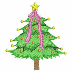 Christmas Trees 04 machine embroidery designs