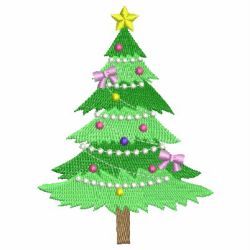 Christmas Trees 05 machine embroidery designs