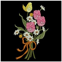 Tulips 02(Sm) machine embroidery designs