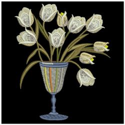 Tulips 04(Lg) machine embroidery designs