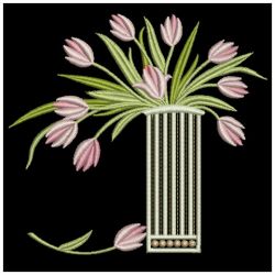 Tulips 05(Lg) machine embroidery designs