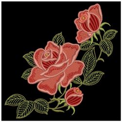 Red Roses 01(Md) machine embroidery designs