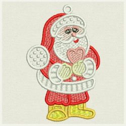 FSL Christmas Santa 09 machine embroidery designs
