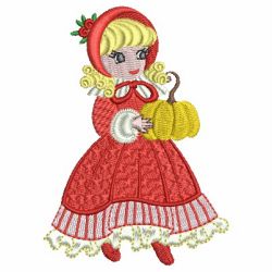 Winter Girls 04 machine embroidery designs
