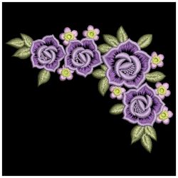 Rose Garden 2 03(Sm) machine embroidery designs