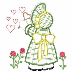 Romantic Sunbonnets 02(Sm) machine embroidery designs