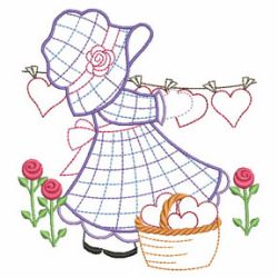 Romantic Sunbonnets 04(Sm) machine embroidery designs