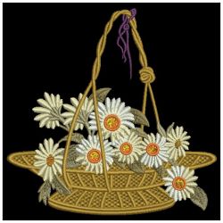 Daisy Delights 04(Md) machine embroidery designs