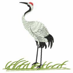 Oriental Cranes 08(Md) machine embroidery designs