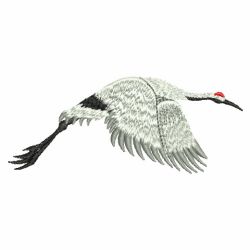 Oriental Cranes 10(Md) machine embroidery designs