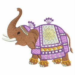 Indian Elephants 2 02 machine embroidery designs