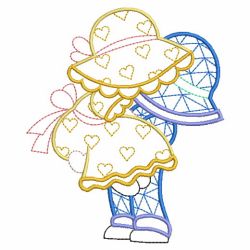 Vintage Lovers Sunbonnets 08(Sm) machine embroidery designs