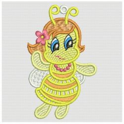 FSL Cute Bees 07 machine embroidery designs