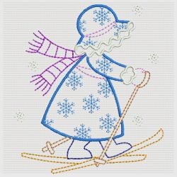 Vintage Winter Sunbonnets 02(Md)