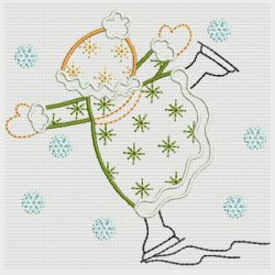 Vintage Winter Sunbonnets 10(Md)