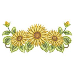Sunflowers 08(Lg) machine embroidery designs