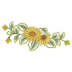 Sunflowers 10(Md) machine embroidery designs