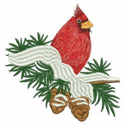 Bright Cardinals 01(Sm) machine embroidery designs