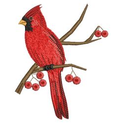 Bright Cardinals 06(Md) machine embroidery designs