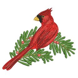 Bright Cardinals 08(Sm) machine embroidery designs