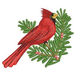 Bright Cardinals 09(Sm) machine embroidery designs