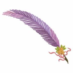 Colorful Feathers 02(Lg) machine embroidery designs