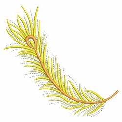 Colorful Feathers 08(Lg) machine embroidery designs