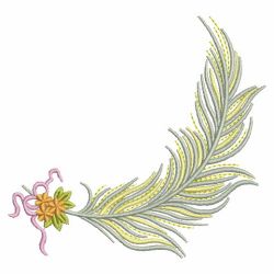 Colorful Feathers 10(Lg) machine embroidery designs