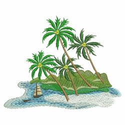Summer Scenery 01(Lg) machine embroidery designs