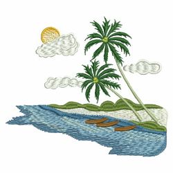 Summer Scenery 06(Md) machine embroidery designs