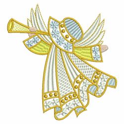 Sunbonnet Angels 01(Lg) machine embroidery designs
