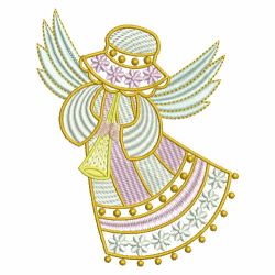Sunbonnet Angels 04(Md) machine embroidery designs