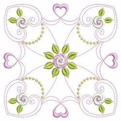 Delightful Rose Quilt 2 10(Lg) machine embroidery designs