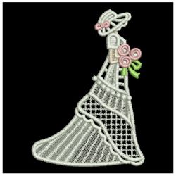 FSL Sunbonnet Wedding machine embroidery designs