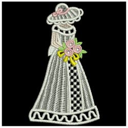 FSL Sunbonnet Wedding 05 machine embroidery designs