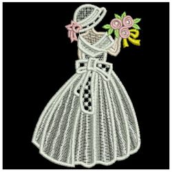 FSL Sunbonnet Wedding 06 machine embroidery designs