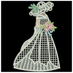 FSL Sunbonnet Wedding 08 machine embroidery designs