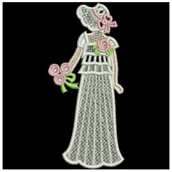 FSL Sunbonnet Wedding 09 machine embroidery designs