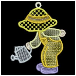 FSL Sunbonnet Sam 10 machine embroidery designs