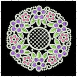 FSL Flower Doily 09 machine embroidery designs