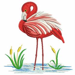 Flamingos 2 08(Sm) machine embroidery designs