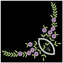 Delightful Rose Corner 2 09(Sm) machine embroidery designs