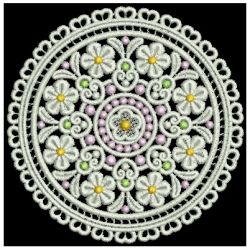 FSL Crystal Doily 09 machine embroidery designs