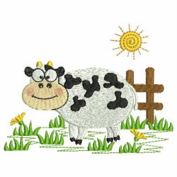 Country Cows 01 machine embroidery designs